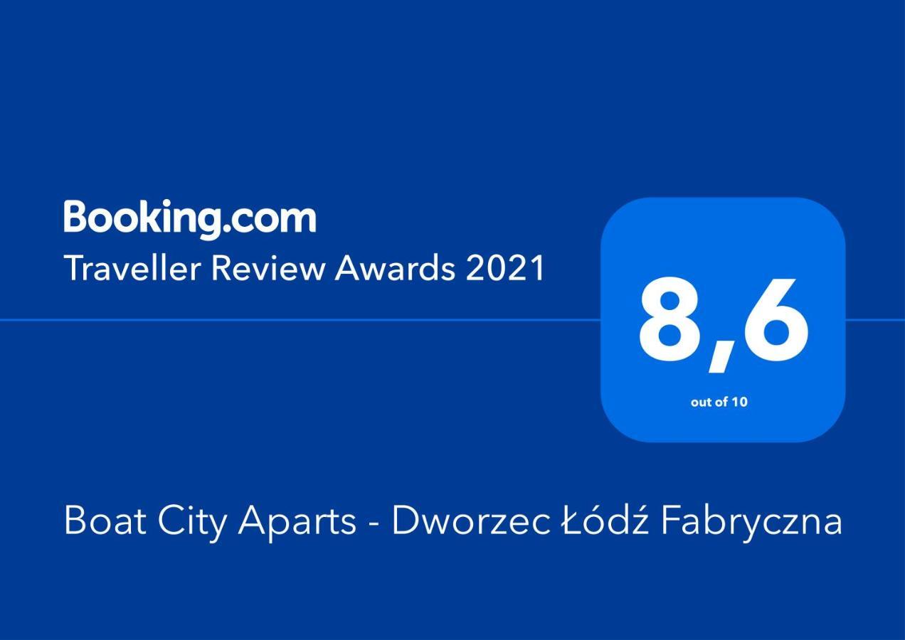 Boat City Aparts - Dworzec Lodz Fabryczna Eksteriør billede